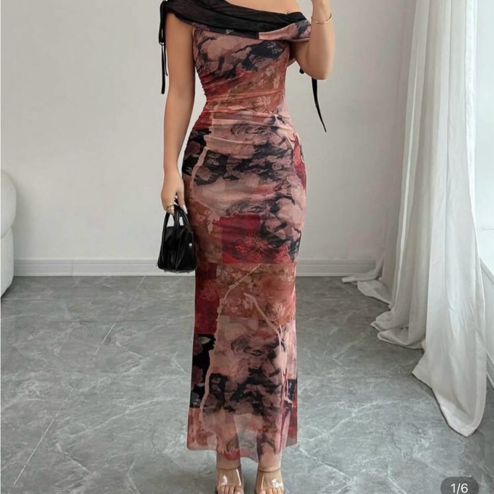 Elegant Multicolor Dress